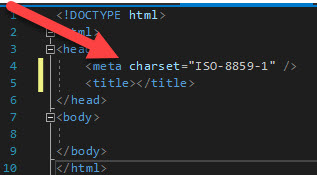 The HTML – Charset Attribute – Encompassing Coder